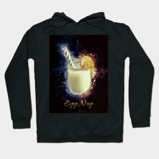 Egg Nog Cocktail Drink Happy Hour Party Hoodie